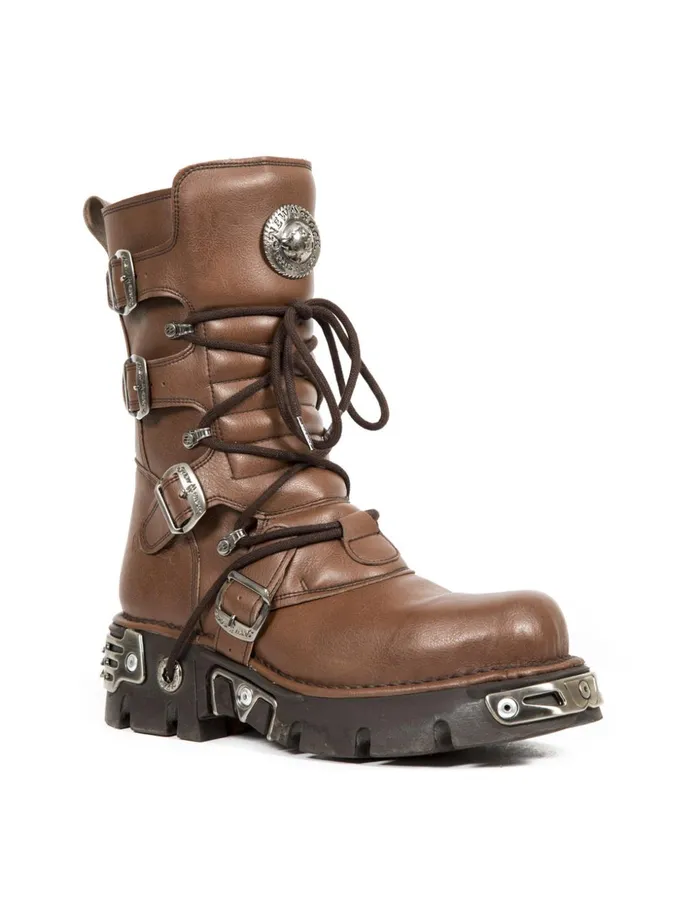 WomenMen Boot Metallic M373V5 New Rock Boots WomenMen Boot Metallic M373V5 New Rock Boots