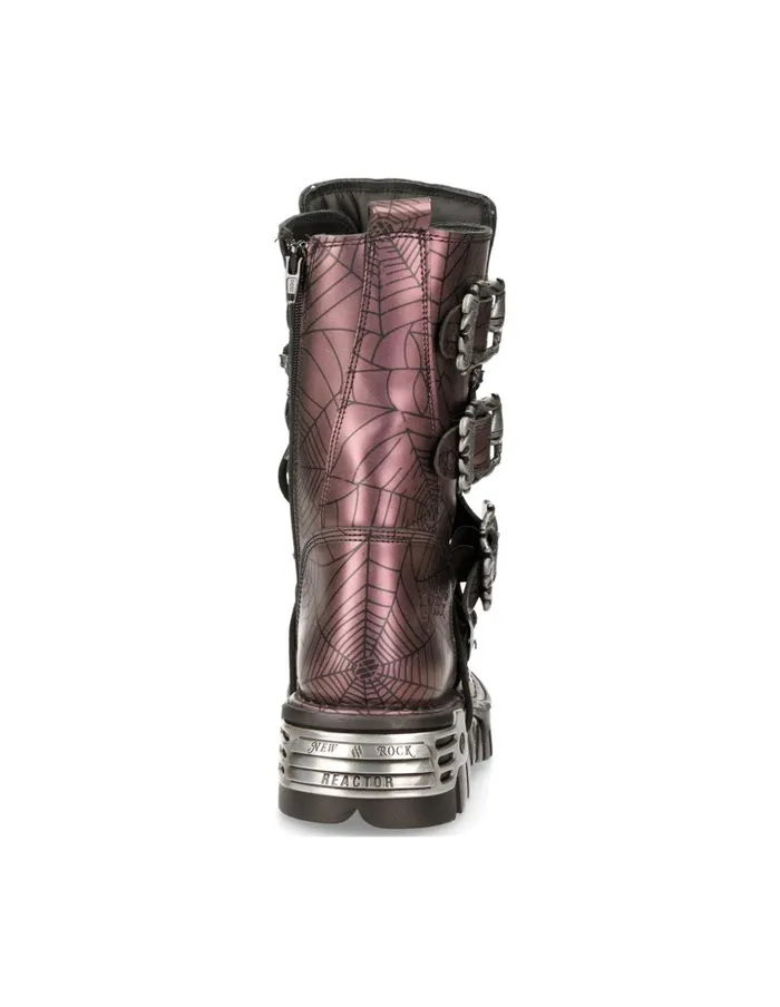 WomenMen Boot Metallic M391C12 New Rock Boots WomenMen Boot Metallic M391C12 New Rock Boots