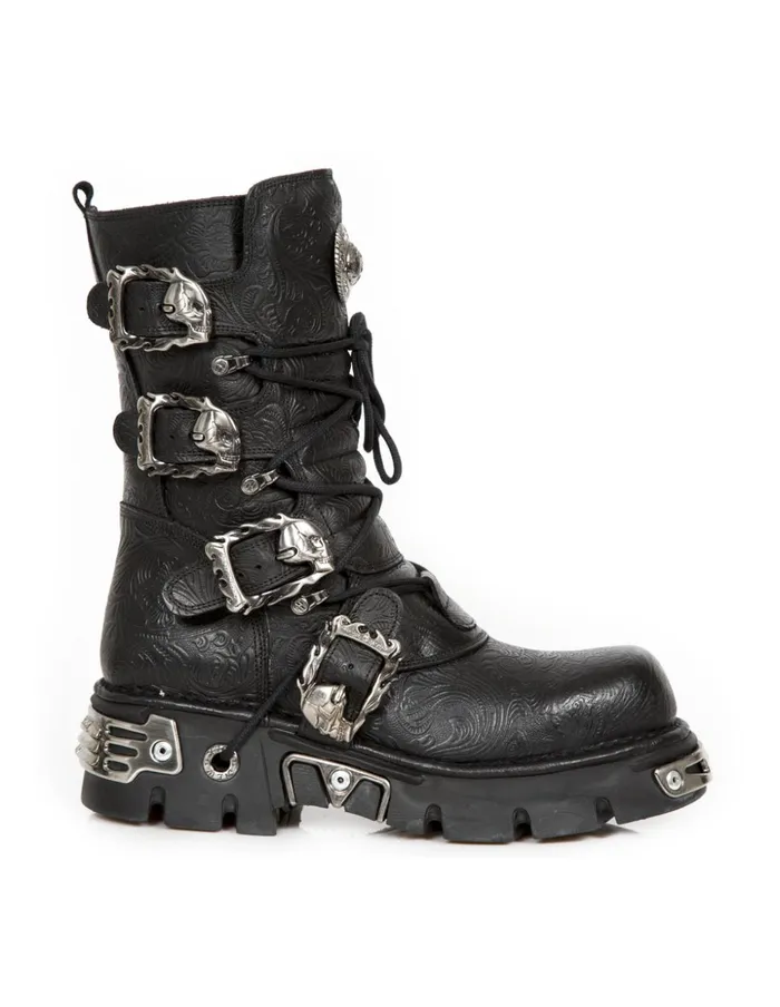 WomenMen Boot Metallic M391C31 New Rock Boots