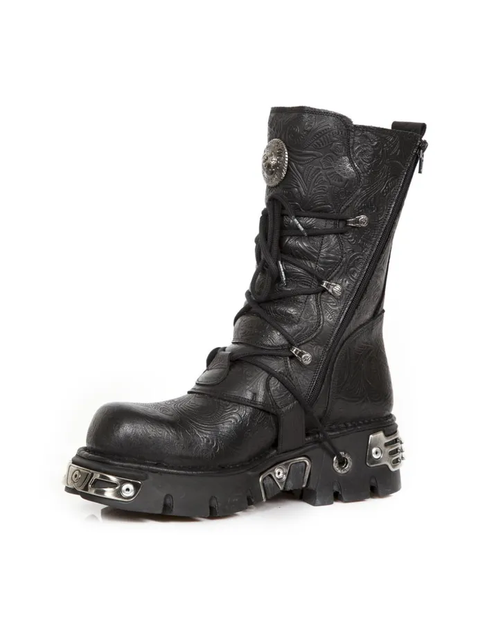 WomenMen Boot Metallic M391C31 New Rock Boots WomenMen Boot Metallic M391C31 New Rock Boots