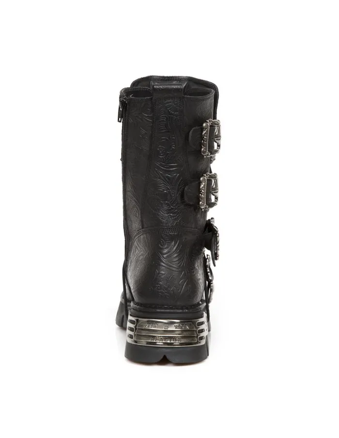 WomenMen Boot Metallic M391C31 New Rock Boots WomenMen Boot Metallic M391C31 New Rock Boots