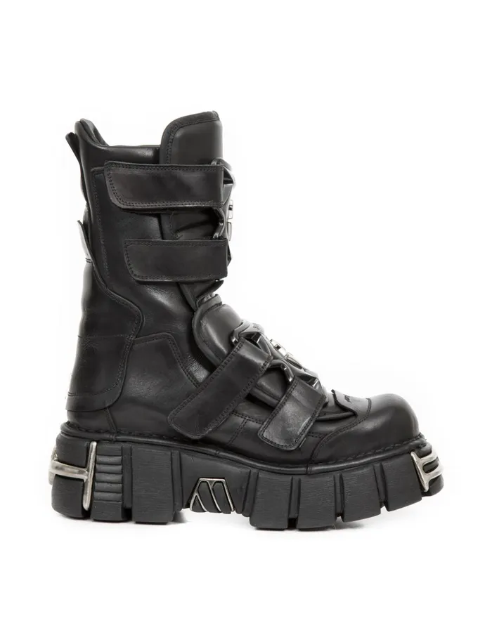 WomenMen Boot Metallic M422S1 New Rock Boots WomenMen Boot Metallic M422S1 New Rock Boots