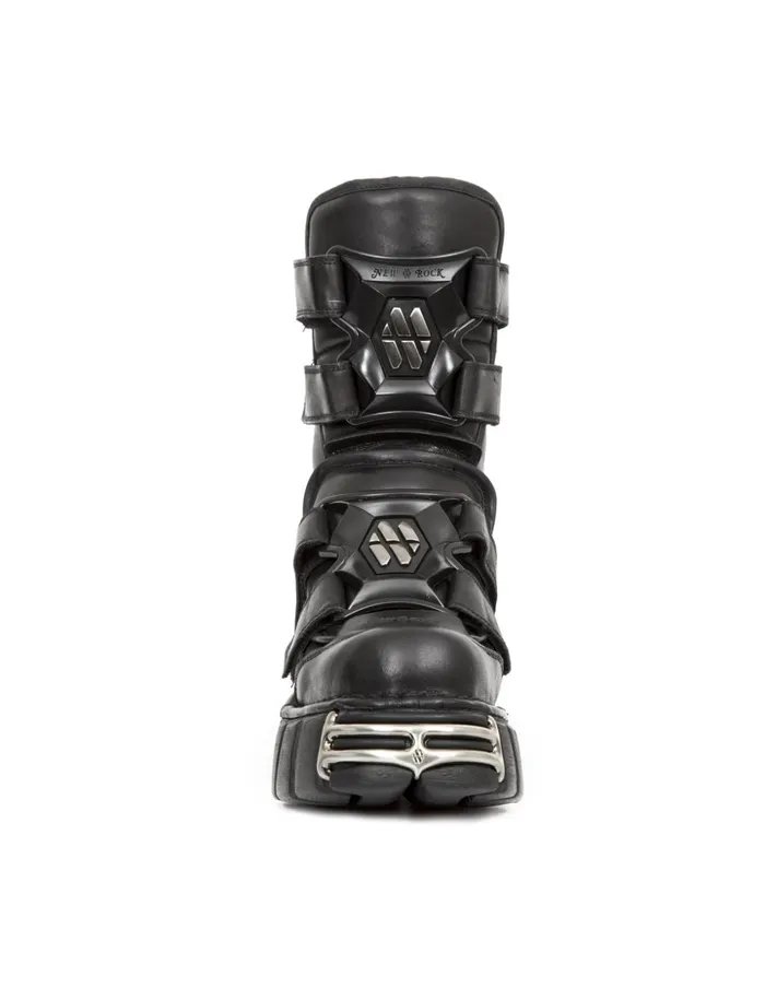 WomenMen Boot Metallic M422S1 New Rock Boots WomenMen Boot Metallic M422S1 New Rock Boots
