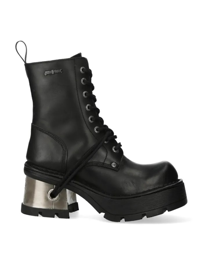 WomenMen Boot Metallic M8355S1 New Rock Boots WomenMen Boot Metallic M8355S1 New Rock Boots