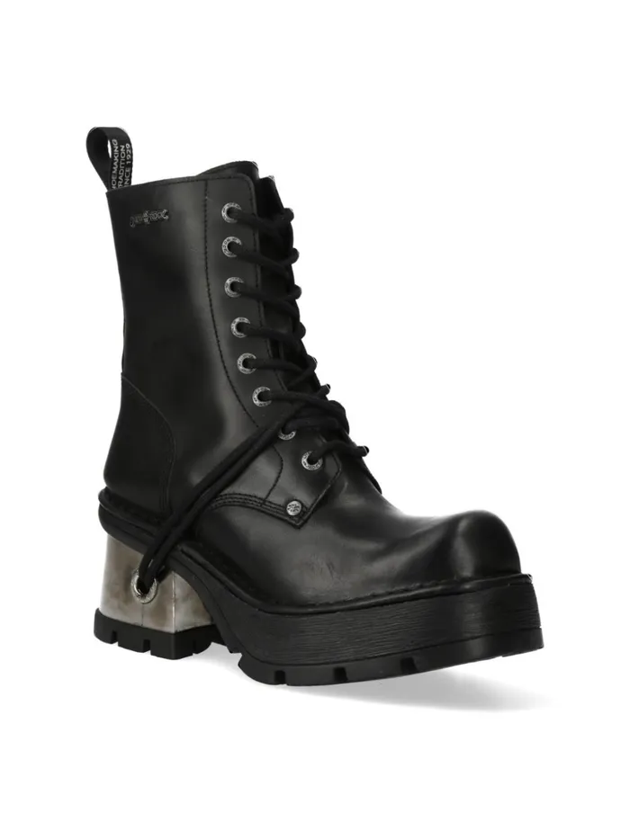 WomenMen Boot Metallic M8355S1 New Rock Boots WomenMen Boot Metallic M8355S1 New Rock Boots