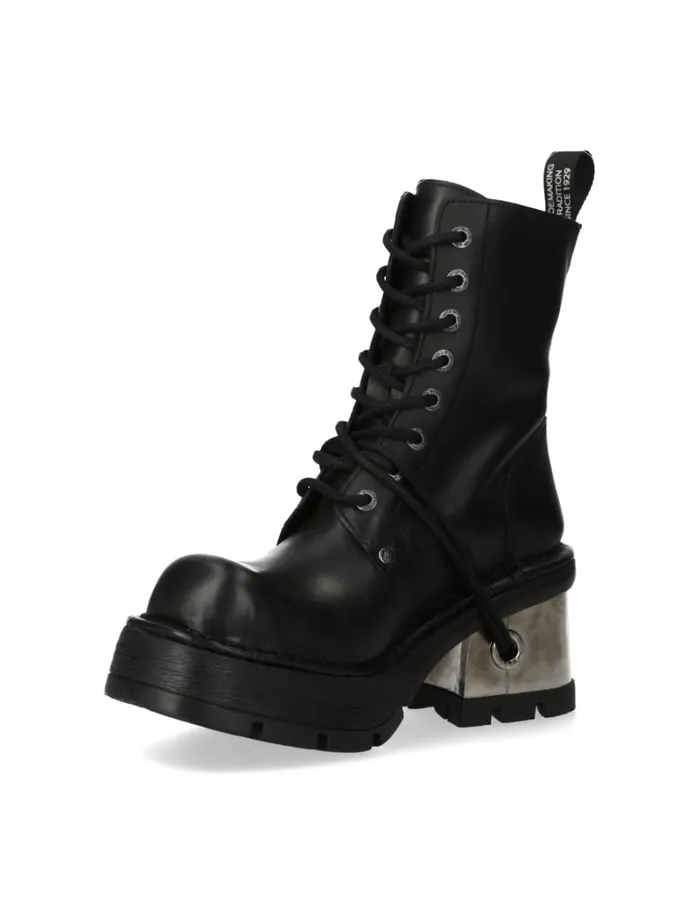 WomenMen Boot Metallic M8355S1 New Rock Boots WomenMen Boot Metallic M8355S1 New Rock Boots