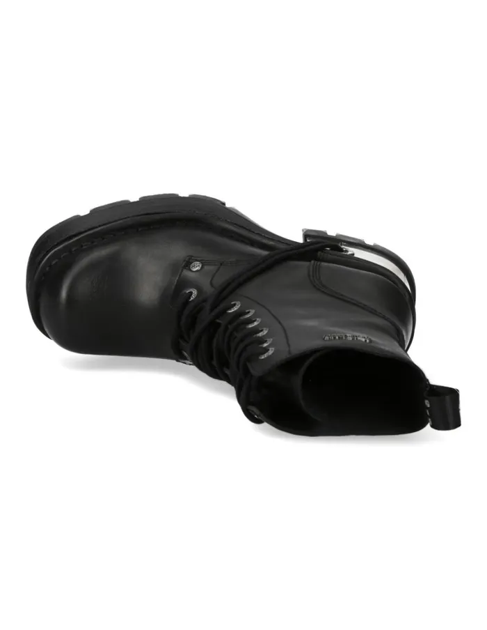 WomenMen Boot Metallic M8355S1 New Rock Boots WomenMen Boot Metallic M8355S1 New Rock Boots