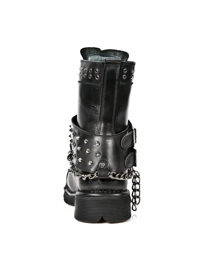 WomenMen Boot Metallic MNewmili081C1 New Rock Boots WomenMen Boot Metallic MNewmili081C1 New Rock Boots