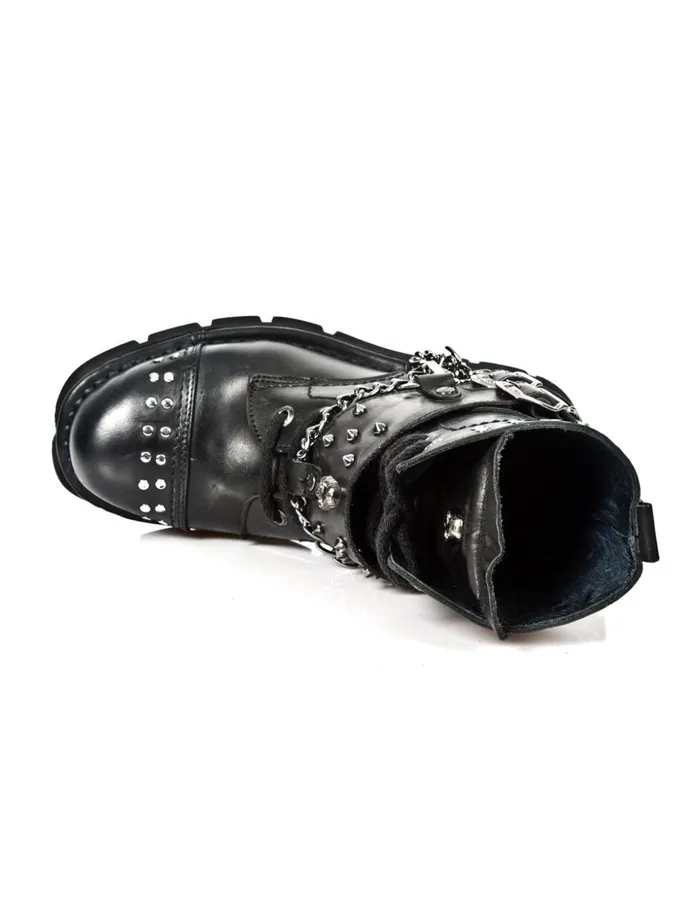 WomenMen Boot Metallic MNewmili081C1 New Rock Boots WomenMen Boot Metallic MNewmili081C1 New Rock Boots