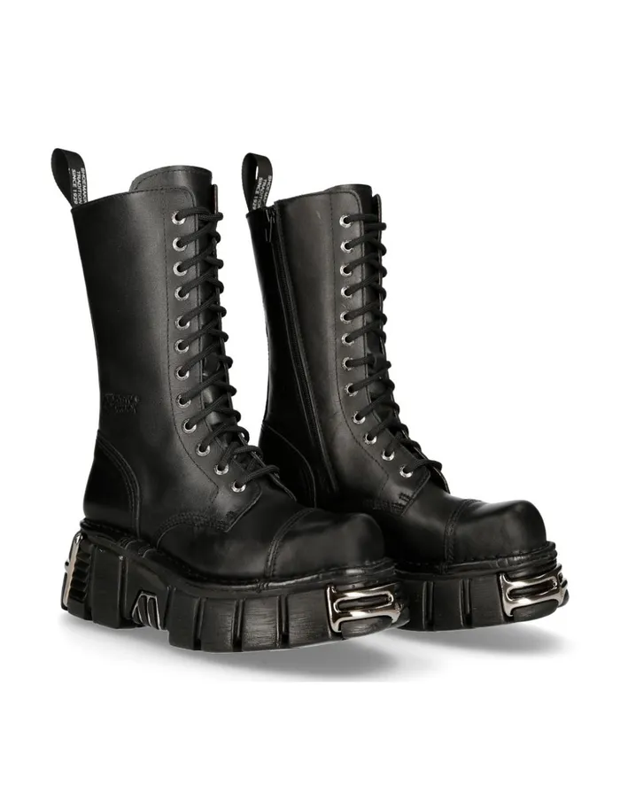 WomenMen Boot Tower MMili211C9 New Rock Boots