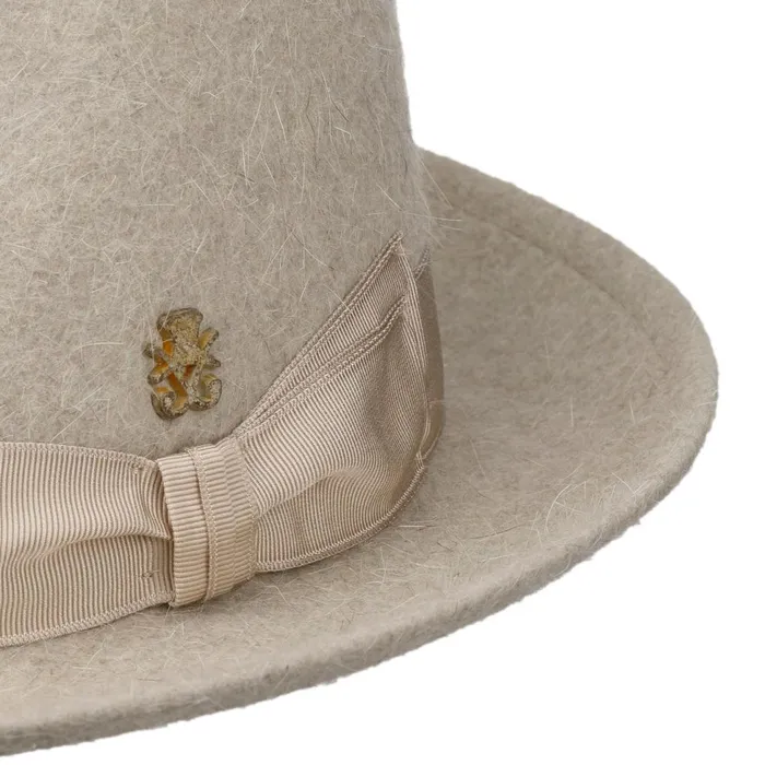WomenMen Felt Hats Mayser Fabrice Fedora Hair Felt Hat Zechbauer Beigemottled WomenMen Felt Hats Mayser Fabrice Fedora Hair Felt Hat Zechbauer Beigemottled