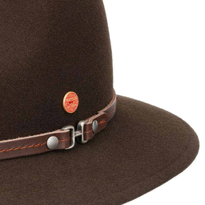 WomenMen Felt Hats Mayser Mathis Trekking Hat Anthracite WomenMen Felt Hats Mayser Mathis Trekking Hat Anthracite