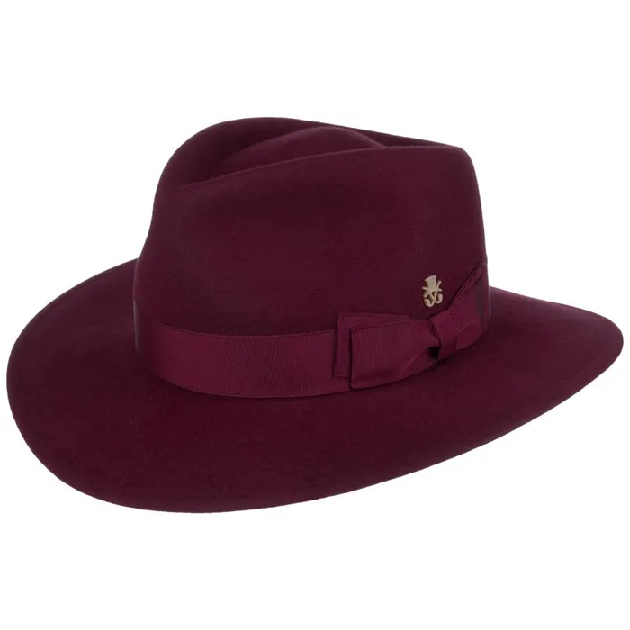 WomenMen Felt Hats Mayser Pio Hair Felt Hat Zechbauer Dark Blue