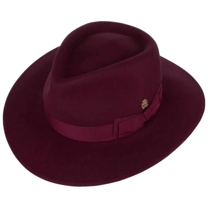 WomenMen Felt Hats Mayser Pio Hair Felt Hat Zechbauer Dark Blue WomenMen Felt Hats Mayser Pio Hair Felt Hat Zechbauer Dark Blue