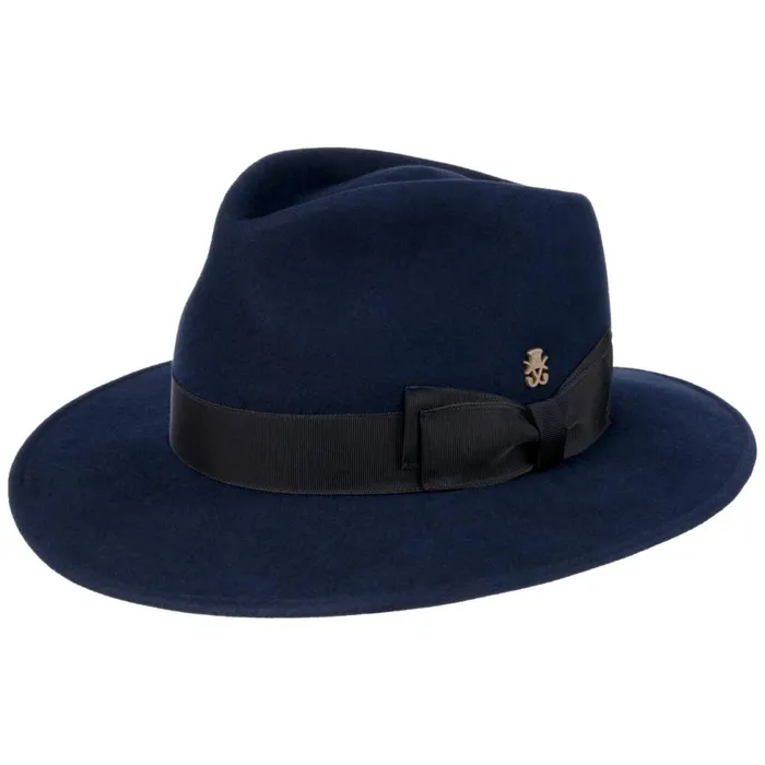 WomenMen Felt Hats Mayser Pio Hair Felt Hat Zechbauer Dark Blue WomenMen Felt Hats Mayser Pio Hair Felt Hat Zechbauer Dark Blue