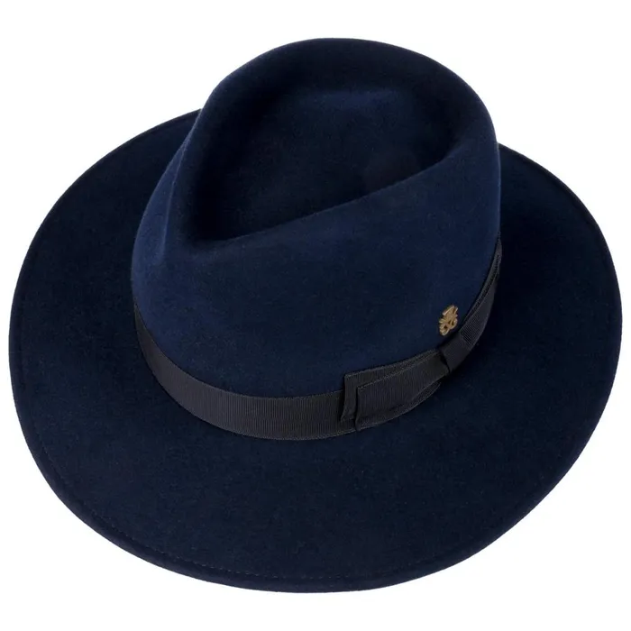 WomenMen Felt Hats Mayser Pio Hair Felt Hat Zechbauer Dark Blue WomenMen Felt Hats Mayser Pio Hair Felt Hat Zechbauer Dark Blue