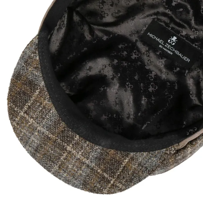 WomenMen Flat Caps Mayser Emil Wool Check Flat Cap Zechbauer Brown WomenMen Flat Caps Mayser Emil Wool Check Flat Cap Zechbauer Brown