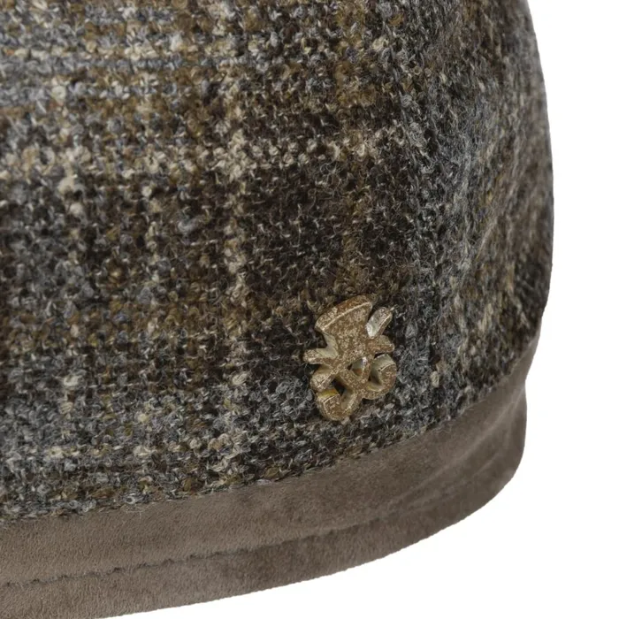 WomenMen Flat Caps Mayser Emil Wool Check Flat Cap Zechbauer Brown WomenMen Flat Caps Mayser Emil Wool Check Flat Cap Zechbauer Brown
