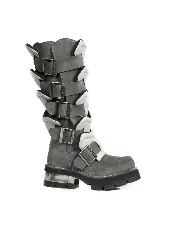 WomenMen High Boot Metallic M1513C2 New Rock High Boots WomenMen High Boot Metallic M1513C2 New Rock High Boots