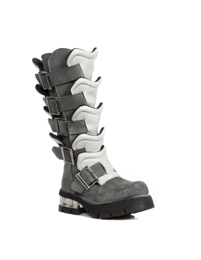 WomenMen High Boot Metallic M1513C2 New Rock High Boots WomenMen High Boot Metallic M1513C2 New Rock High Boots