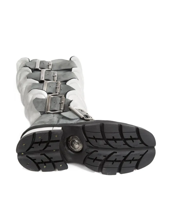 WomenMen High Boot Metallic M1513C2 New Rock High Boots WomenMen High Boot Metallic M1513C2 New Rock High Boots