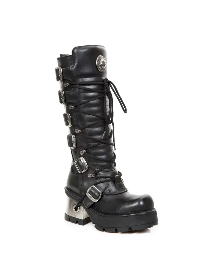 WomenMen High Boot Metallic M716S1 New Rock High Boots WomenMen High Boot Metallic M716S1 New Rock High Boots
