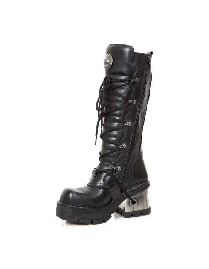 WomenMen High Boot Metallic M716S1 New Rock High Boots WomenMen High Boot Metallic M716S1 New Rock High Boots