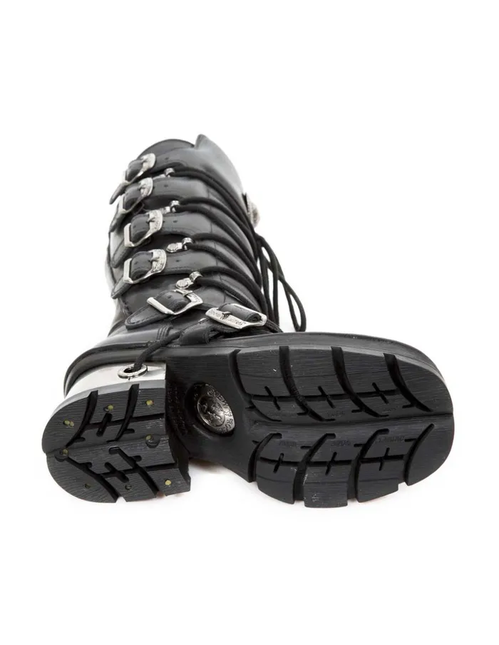 WomenMen High Boot Metallic M716S1 New Rock High Boots WomenMen High Boot Metallic M716S1 New Rock High Boots