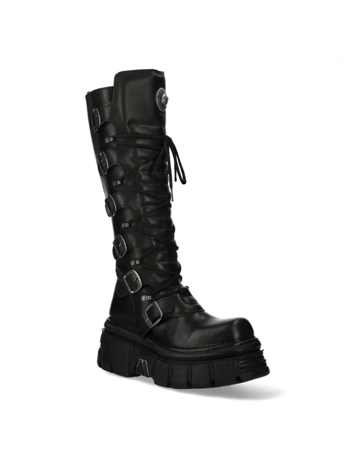 WomenMen M272C61 New Rock High Boots WomenMen M272C61 New Rock High Boots