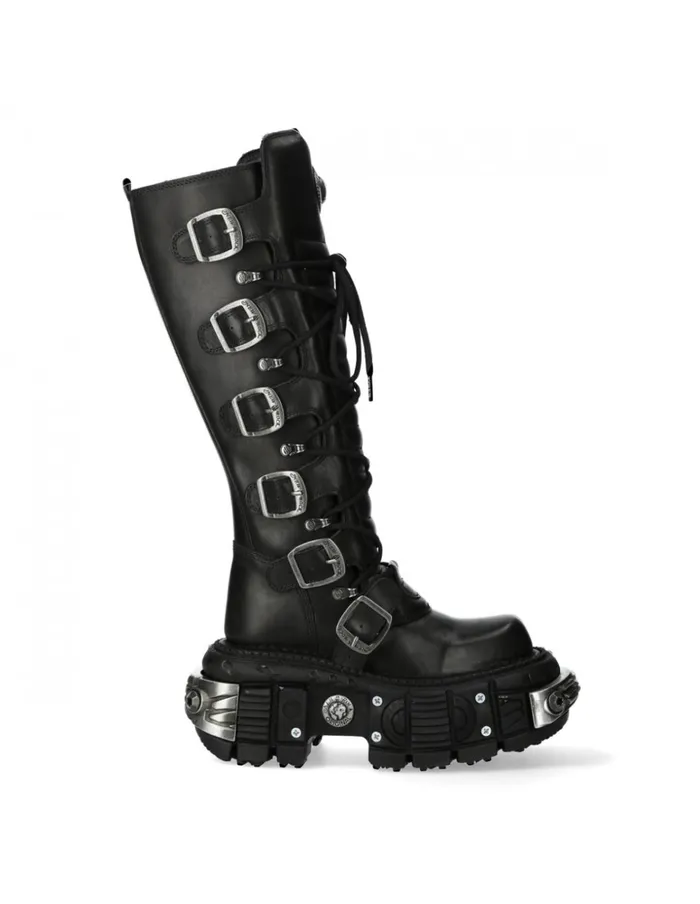 WomenMen M272C63 New Rock High Boots WomenMen M272C63 New Rock High Boots