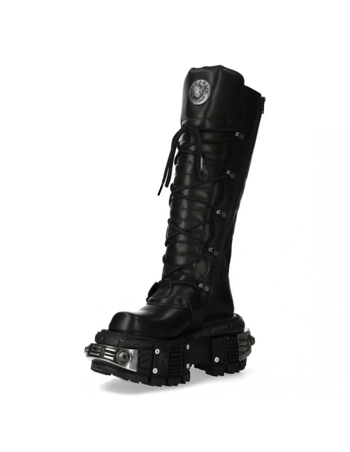 WomenMen M272C63 New Rock High Boots WomenMen M272C63 New Rock High Boots