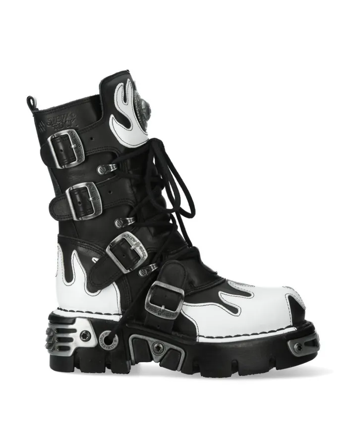 WomenMen M591C56 New Rock Boots WomenMen M591C56 New Rock Boots