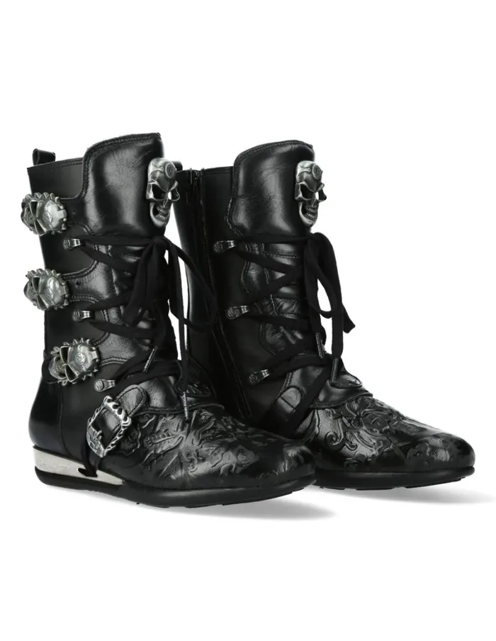 WomenMen MHy017C6 New Rock Boots