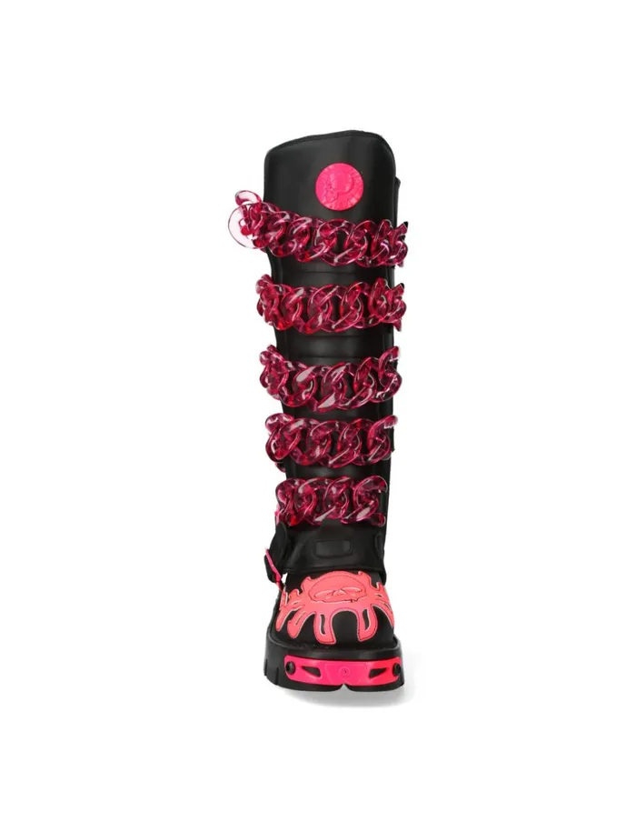 WomenMen MMet033C5 New Rock High Boots WomenMen MMet033C5 New Rock High Boots
