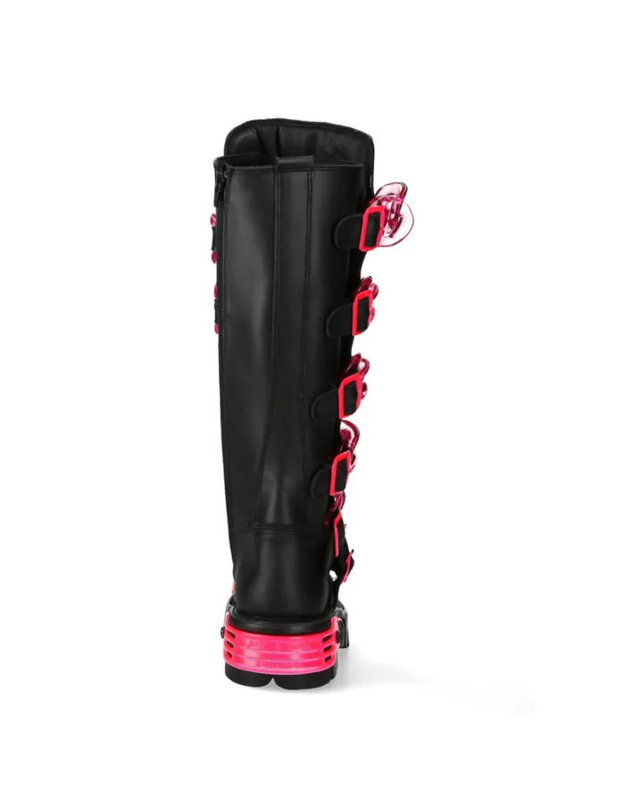 WomenMen MMet033C5 New Rock High Boots WomenMen MMet033C5 New Rock High Boots