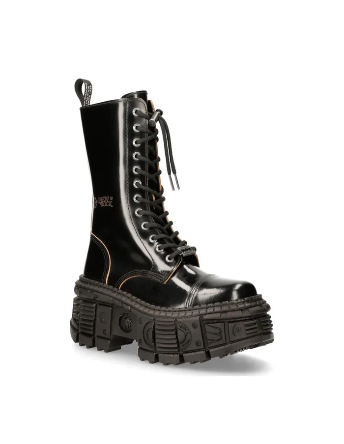 WomenMen MWall127nC4 New Rock Boots WomenMen MWall127nC4 New Rock Boots