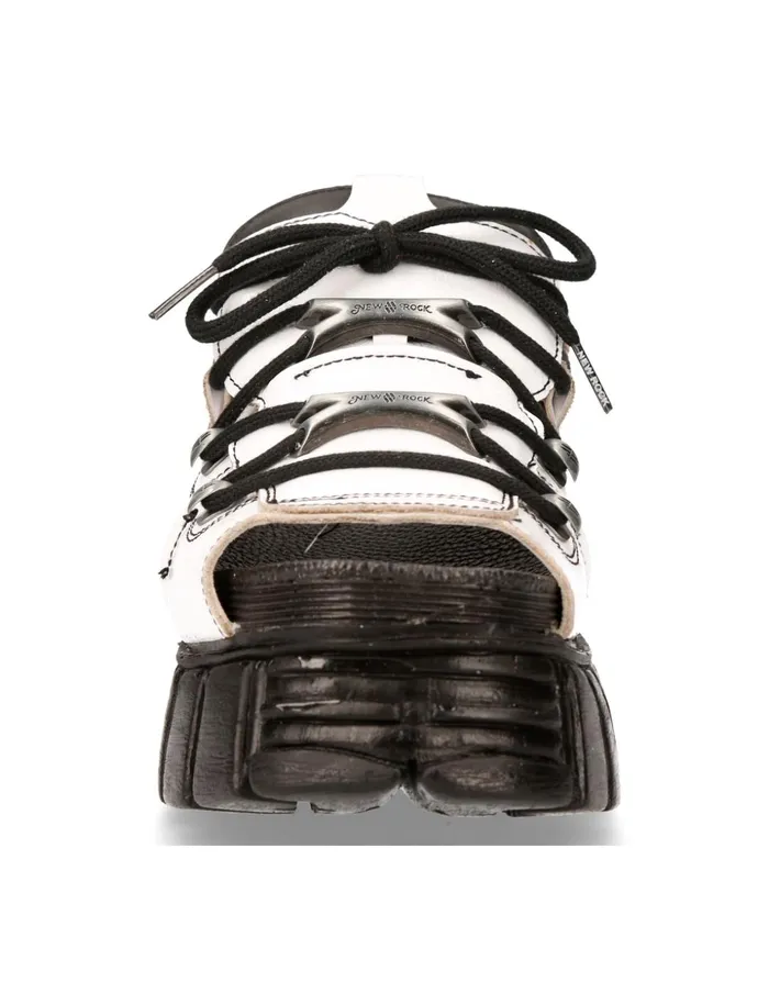 WomenMen Metallic MBios103C3 New Rock Sandals WomenMen Metallic MBios103C3 New Rock Sandals