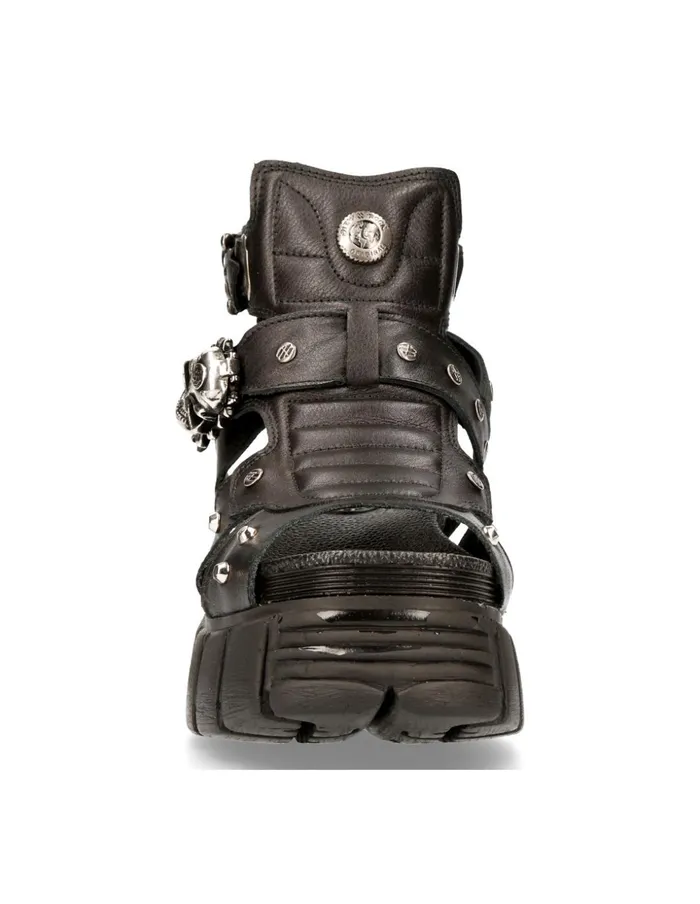 WomenMen Metallic MBios104C7 New Rock Sandals WomenMen Metallic MBios104C7 New Rock Sandals
