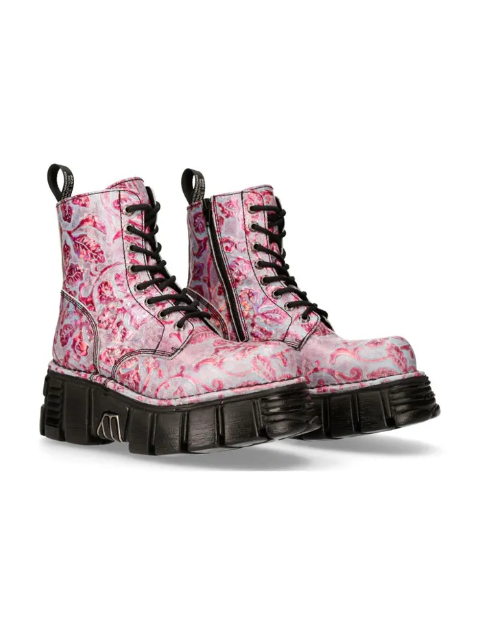 WomenMen Metallic MMili084cS19 New Rock Boots