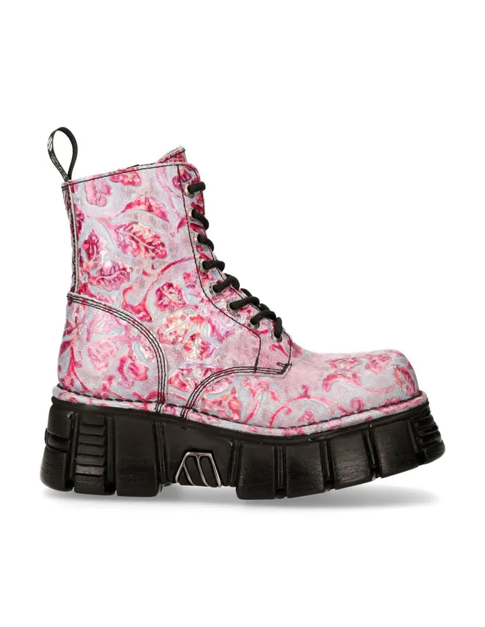 WomenMen Metallic MMili084cS19 New Rock Boots WomenMen Metallic MMili084cS19 New Rock Boots
