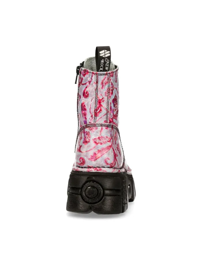 WomenMen Metallic MMili084cS19 New Rock Boots WomenMen Metallic MMili084cS19 New Rock Boots