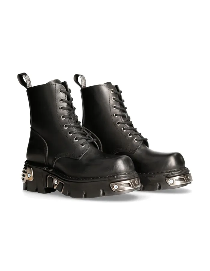 WomenMen Metallic MMili084nS4 New Rock Boots