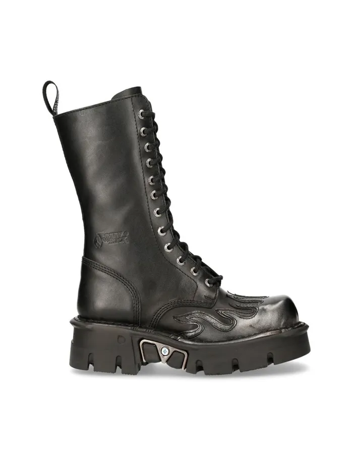 WomenMen Metallic MMili216C2 New Rock Boots