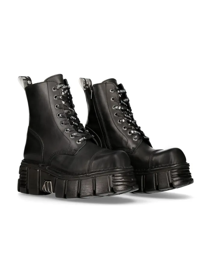 WomenMen Metallic MMili283claceC1 New Rock Boots