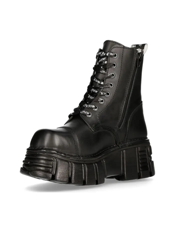 WomenMen Metallic MMili283claceC1 New Rock Boots WomenMen Metallic MMili283claceC1 New Rock Boots