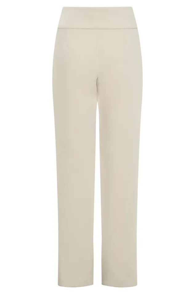 Women Meshki Bottoms Lindie Straight Leg Suiting Pants 8211 Sand