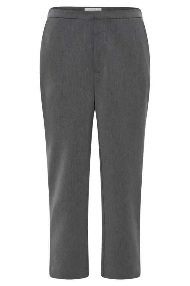 Women Meshki Dresses Anne Fitted Capri Pants 8211 Charcoal Marle
