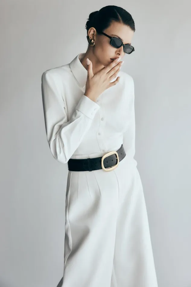 Women Meshki Dresses Rhia Oversized Shirt 8211 White