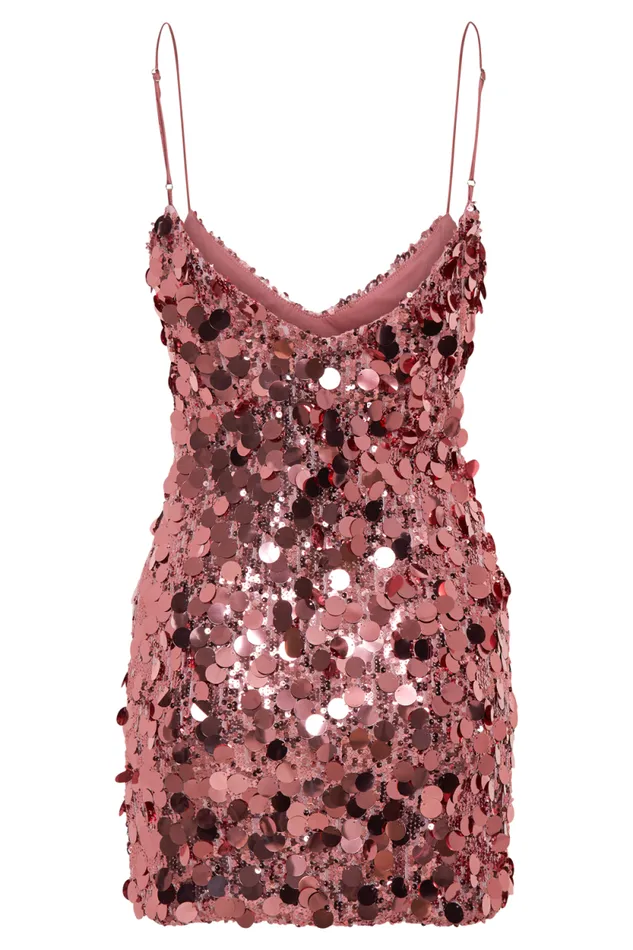 Women Meshki Dresses Romilly Sequin Mini Dress 8211 Candy Pink