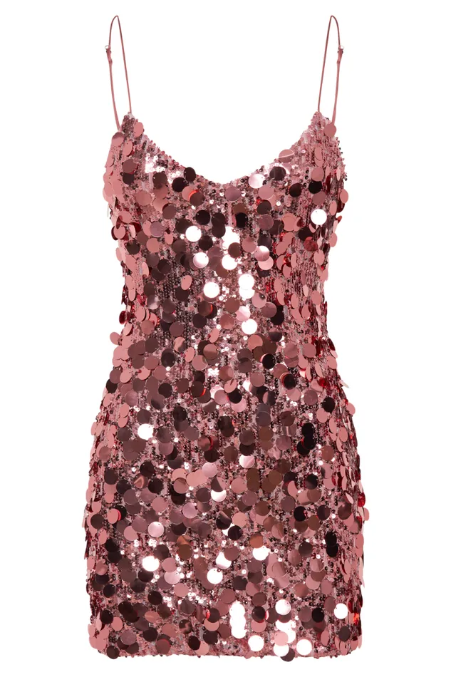 Women Meshki Dresses Romilly Sequin Mini Dress 8211 Candy Pink